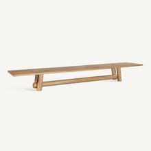 Load image into Gallery viewer, 6M OAK WOOD DINING TABLE