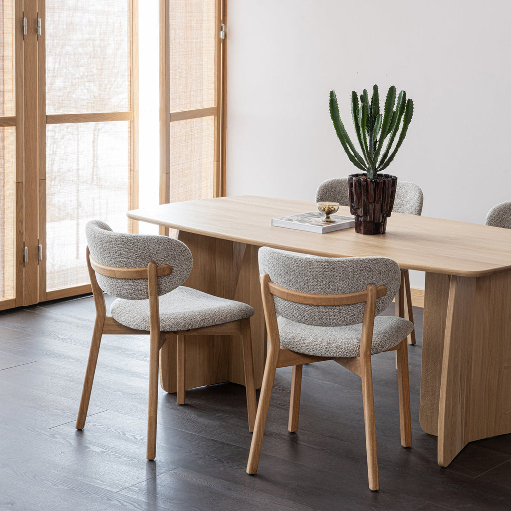 UDAR ARMCHAIR NATURAL WITH WOODEN FRAME NATURAL