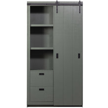 Charger l'image dans la galerie, SLIDE BARN CABINET ROUGH SAWN PINE SOAP [fsc]