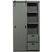 Charger l'image dans la galerie, SLIDE BARN CABINET ROUGH SAWN PINE SOAP [fsc]