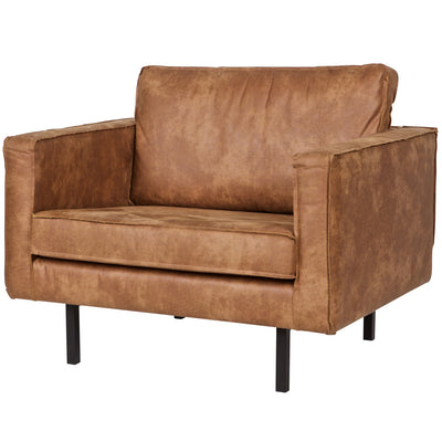 RODEO ARMCHAIR ECO LEATHER COGNAC