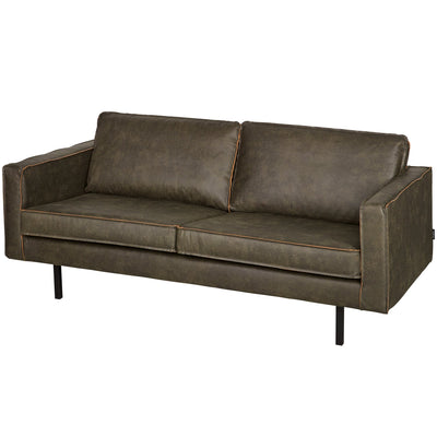 RODEO 2.5-SEATER SOFA ECO LEATHER ARMY