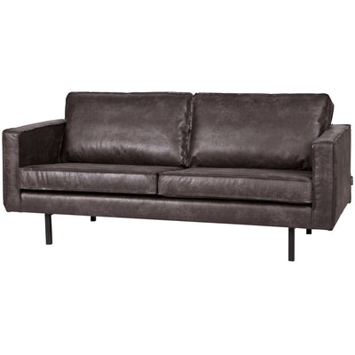 RODEO 2.5-SEATER SOFA ECO LEATHER BLACK