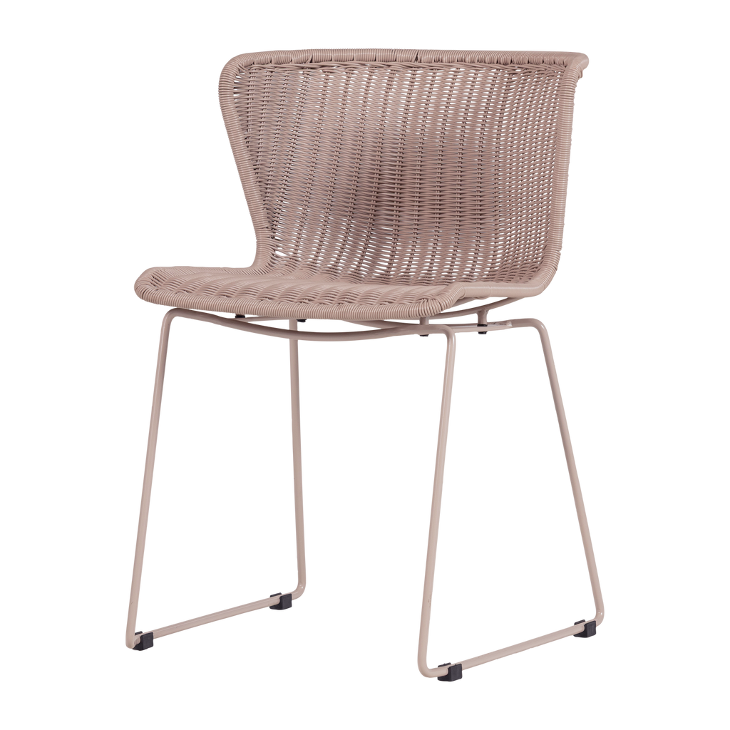 WINGS GARDEN CHAIR SAND - SET OF 2