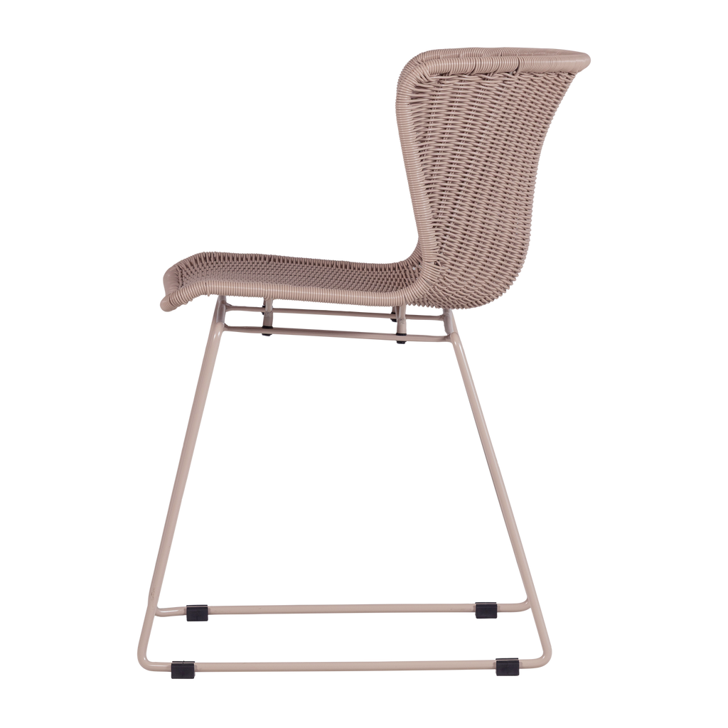 WINGS GARDEN CHAIR SAND - SET OF 2