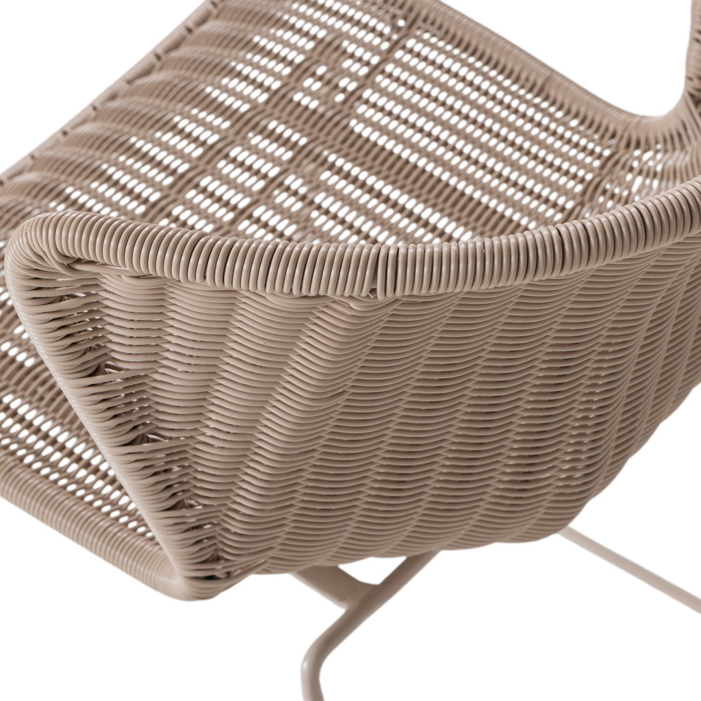 WINGS GARDEN CHAIR SAND - SET OF 2