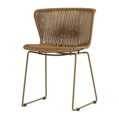 WINGS GARDEN CHAIR NATURAL - SET OF 2