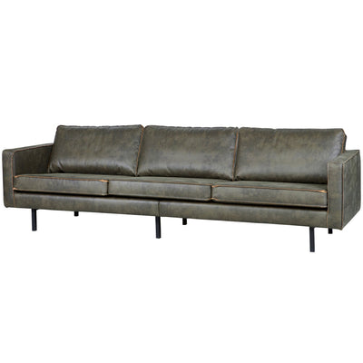 RODEO 3-SEATER SOFA ECO LEATHER ARMY