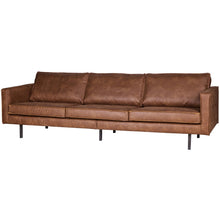 Load image into Gallery viewer, RODEO 3-SEATER SOFA ECO LEATHER COGNAC