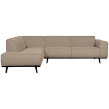 Load image into Gallery viewer, STATEMENT CORNER SOFA LEFT BOUCLE BEIGE