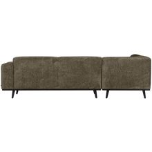 Laden Sie das Bild in den Galerie-Viewer, STATEMENT CORNER SOFA LEFT STRUCTURE VELVET BONSAI