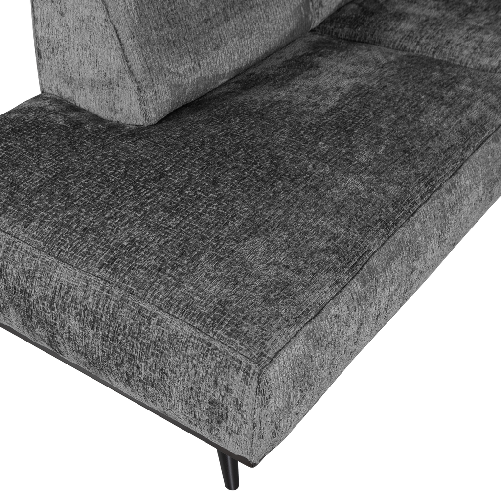 STATEMENT CORNER SOFA LEFT STRUCTURE VELVET MOUNTAIN