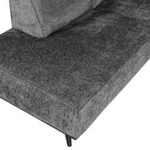 Laden Sie das Bild in den Galerie-Viewer, STATEMENT CORNER SOFA LEFT STRUCTURE VELVET MOUNTAIN