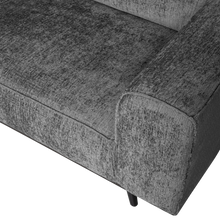 Laden Sie das Bild in den Galerie-Viewer, STATEMENT CORNER SOFA LEFT STRUCTURE VELVET MOUNTAIN