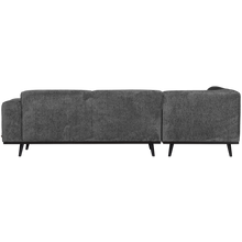 Laden Sie das Bild in den Galerie-Viewer, STATEMENT CORNER SOFA LEFT STRUCTURE VELVET MOUNTAIN