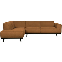 Load image into Gallery viewer, STATEMENT CORNER SOFA LEFT BOUCLE BUTTER YELLOW