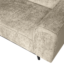 Laden Sie das Bild in den Galerie-Viewer, STATEMENT CORNER SOFA LEFT STRUCTURE VELVET WHEATFIELD
