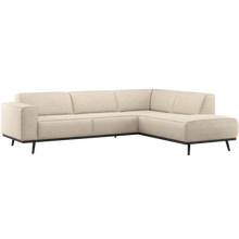 Laden Sie das Bild in den Galerie-Viewer, STATEMENT CORNER SOFA RIGHT BEIGE MELANGE