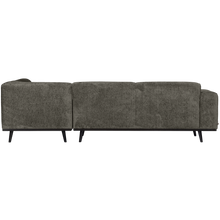 Laden Sie das Bild in den Galerie-Viewer, STATEMENT CORNER SOFA RIGHT STRUCTURE VELVET FROST