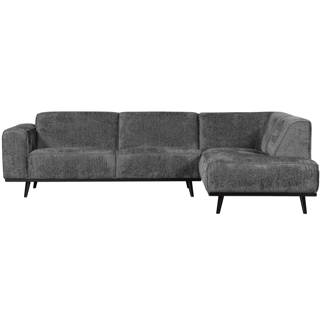 STATEMENT CORNER SOFA RIGHT STRUCTURE VELVET MOUNTAIN