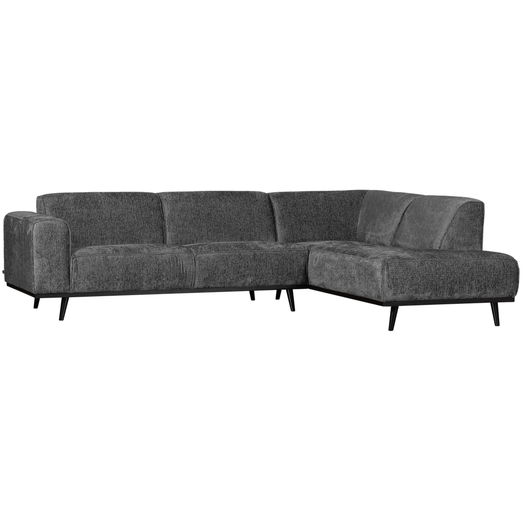 STATEMENT CORNER SOFA RIGHT STRUCTURE VELVET MOUNTAIN