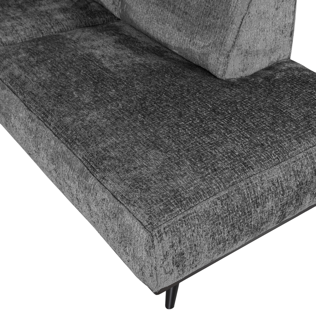 STATEMENT CORNER SOFA RIGHT STRUCTURE VELVET MOUNTAIN