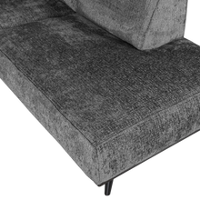 Laden Sie das Bild in den Galerie-Viewer, STATEMENT CORNER SOFA RIGHT STRUCTURE VELVET MOUNTAIN