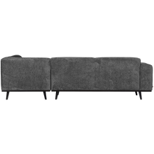 Laden Sie das Bild in den Galerie-Viewer, STATEMENT CORNER SOFA RIGHT STRUCTURE VELVET MOUNTAIN