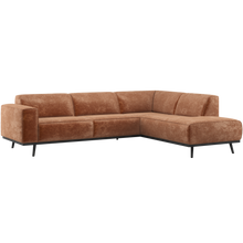 Laden Sie das Bild in den Galerie-Viewer, STATEMENT CORNER SOFA RIGHT CHENILLE VELVET TERRA