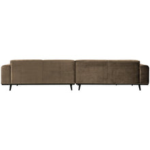 Laden Sie das Bild in den Galerie-Viewer, STATEMENT 4-SEATER SOFA XL 372 CM VELVET TAUPE