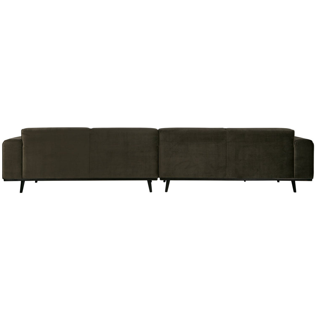 STATEMENT 4-SEATER SOFA XL 372 CM VELVET DARK GREEN HUNTER