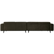 Laden Sie das Bild in den Galerie-Viewer, STATEMENT 4-SEATER SOFA XL 372 CM VELVET DARK GREEN HUNTER