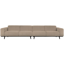 Laden Sie das Bild in den Galerie-Viewer, STATEMENT 4-SEATER SOFA XL 372 CM BOUCLE BEIGE