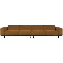 Laden Sie das Bild in den Galerie-Viewer, STATEMENT 4-SEATER SOFA XL 372 CM BOUCLE BUTTER YELLOW