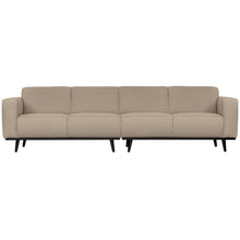 Laden Sie das Bild in den Galerie-Viewer, STATEMENT 4-SEATER SOFA 280 CM BOUCLE BEIGE