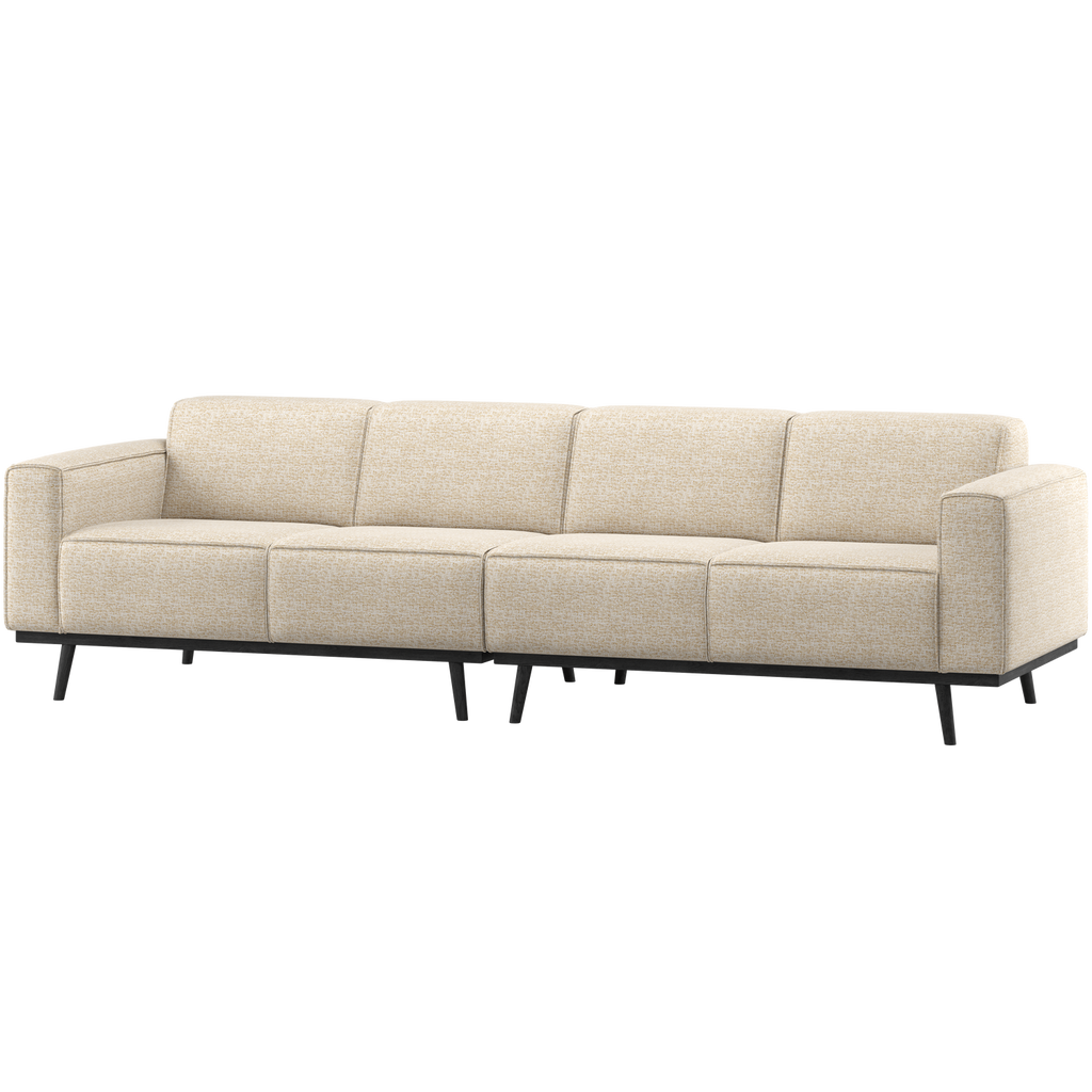 STATEMENT 4-SEATER SOFA 280 CM BEIGE MELANGE