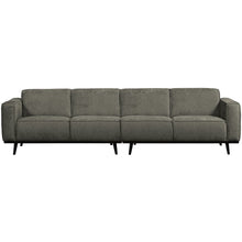 Laden Sie das Bild in den Galerie-Viewer, STATEMENT 4-SEATER SOFA 280 CM STRUCTURE VELVET FROST