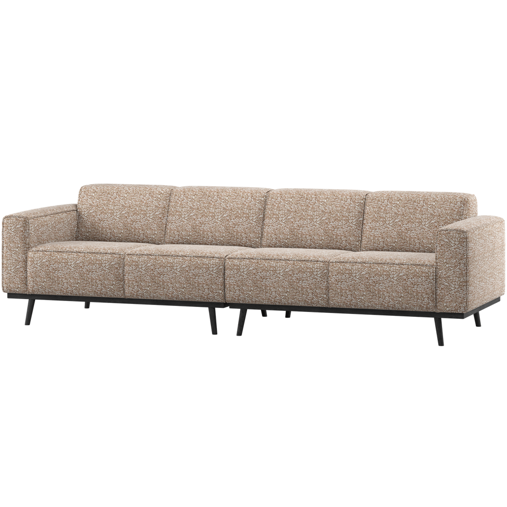 STATEMENT 4-SEATER SOFA 280 CM LIGHTBROWN MELANGE