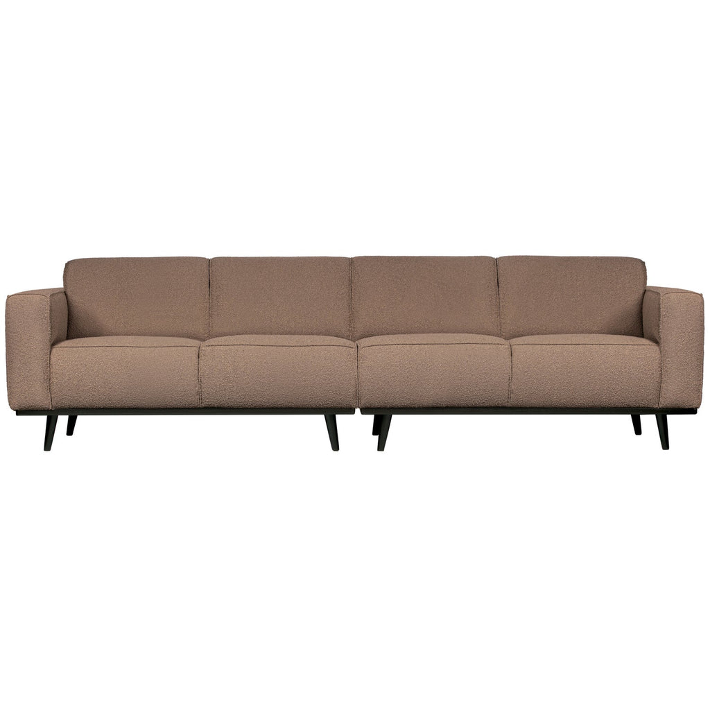 STATEMENT 4-SEATER SOFA 280 CM BOUCLE NOUGAT