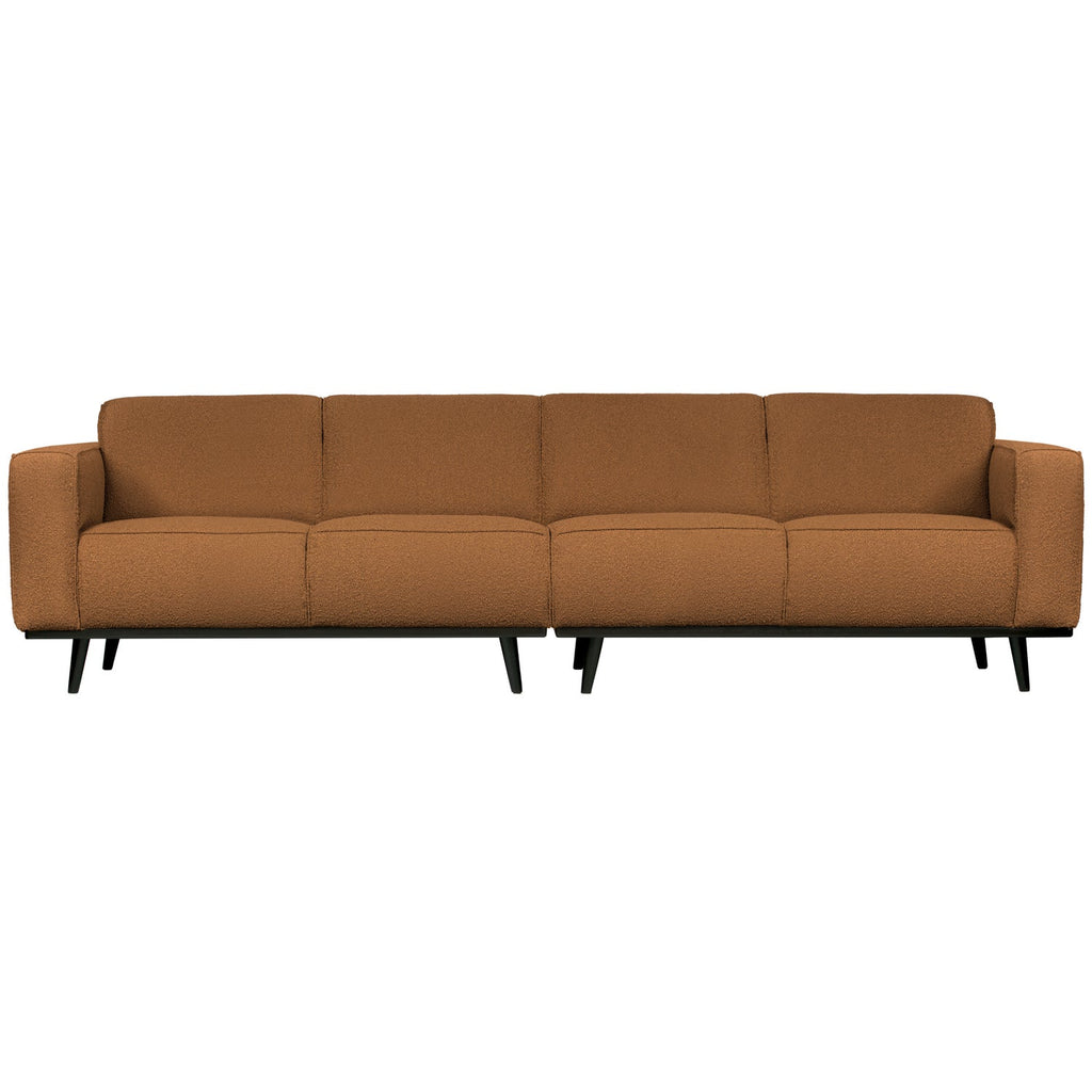 STATEMENT 4-SEATER SOFA 280 CM BOUCLE BUTTER YELLOW