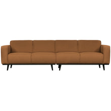 Laden Sie das Bild in den Galerie-Viewer, STATEMENT 4-SEATER SOFA 280 CM BOUCLE BUTTER YELLOW