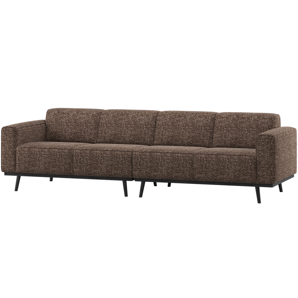 STATEMENT 4-SEATER SOFA 280 CM BROWN MELANGE