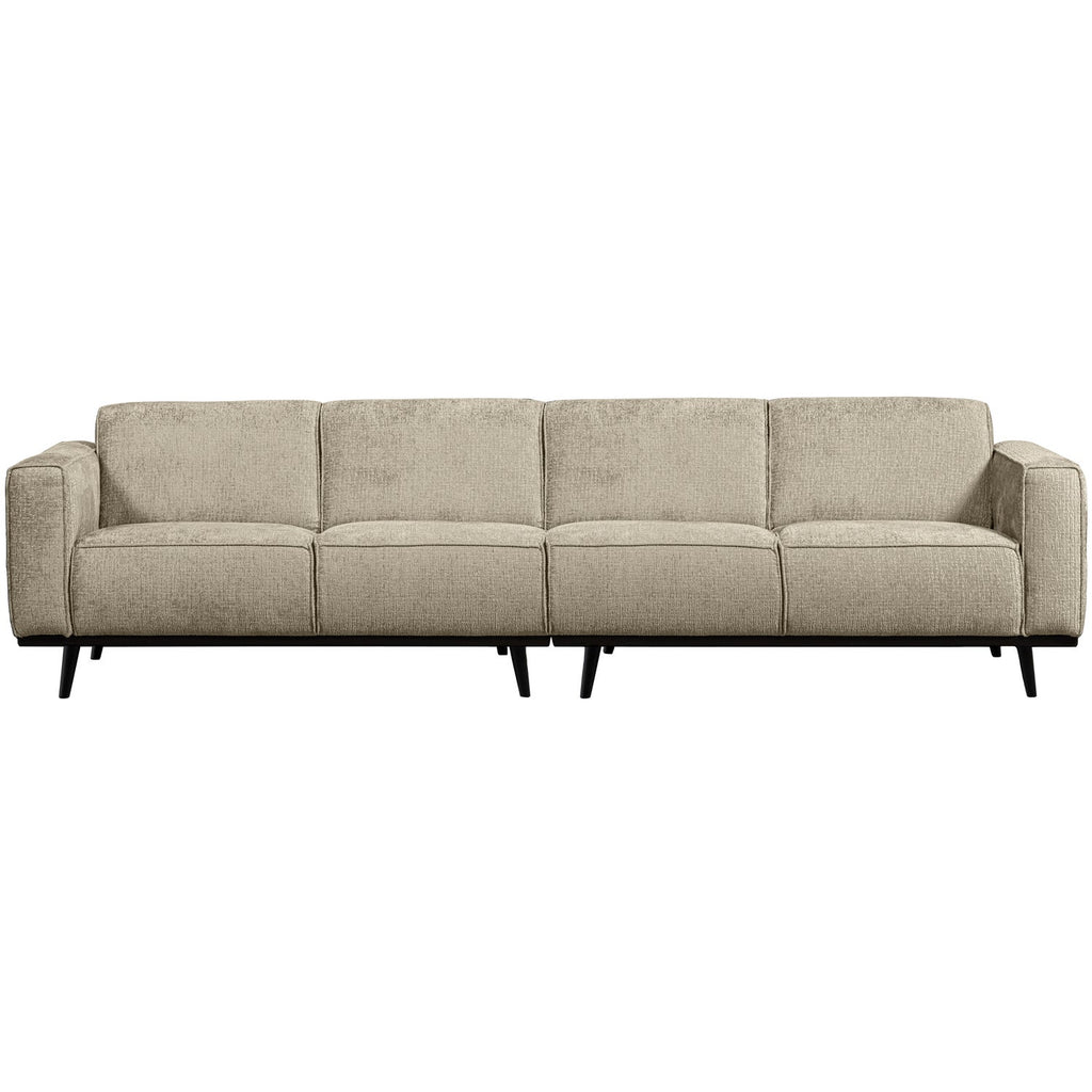 STATEMENT 4-SEATER 280 CM STRUCTURE VELVET WHEATFIELD