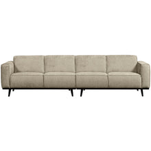 Load image into Gallery viewer, STATEMENT 4-SEATER 280 CM STRUCTURE VELVET WHEATFIELD