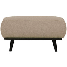 Carica l'immagine nel visualizzatore di Gallery, STATEMENT HOCKER BOUCLE BEIGE