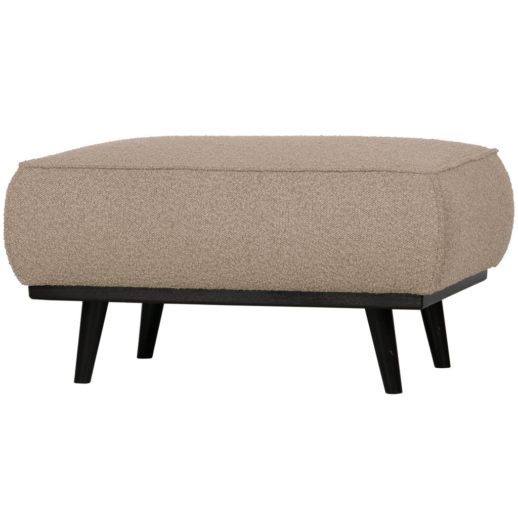 STATEMENT HOCKER BOUCLE BEIGE