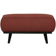 Carica l'immagine nel visualizzatore di Gallery, STATEMENT HOCKER BOUCLE CHESTNUT BROWN