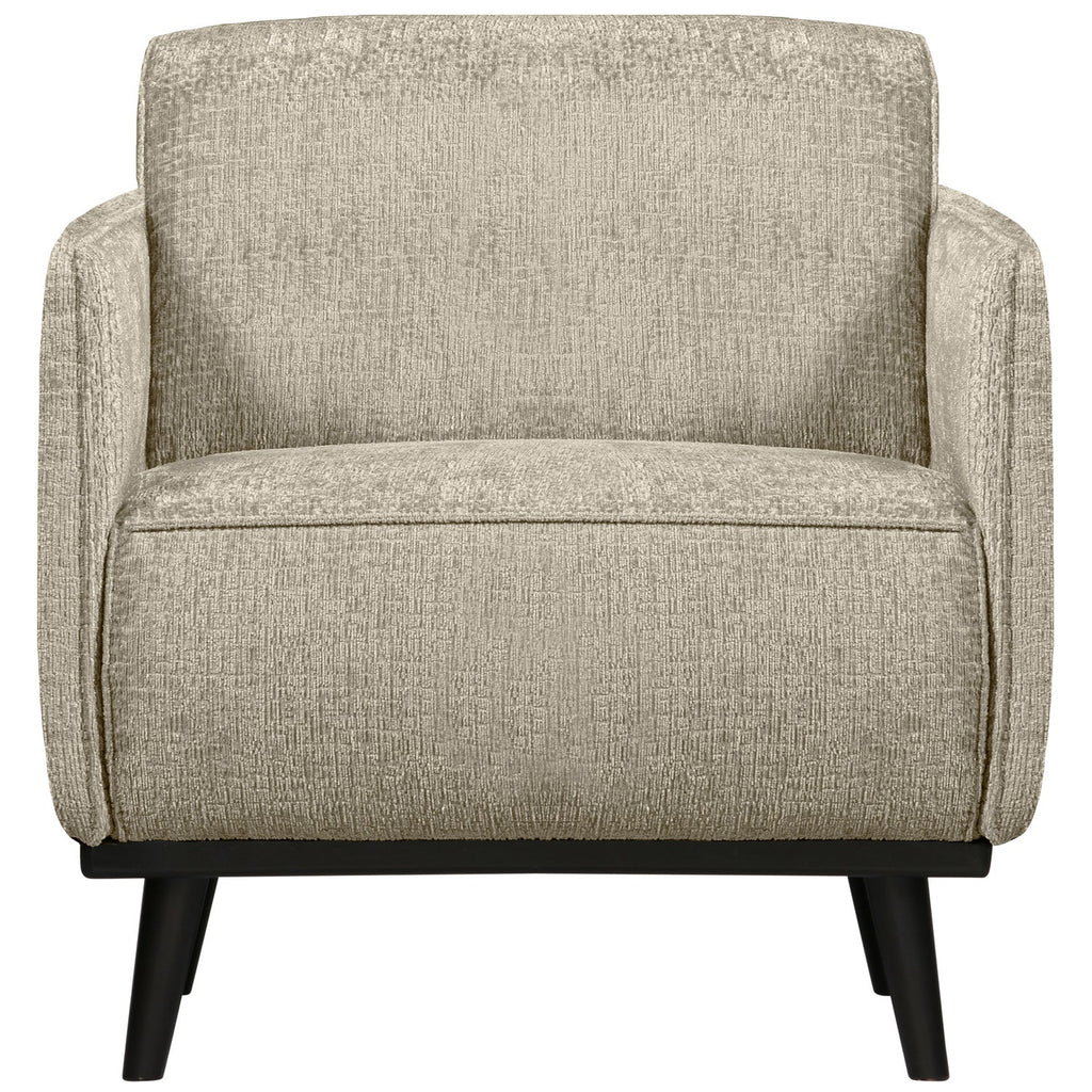 STATEMENT ARMCHAIR STRUCTURE VELVET WHEATFIELD
