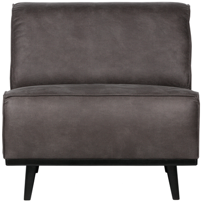 STATEMENT 1-SEATER ELEMENT ECO LEATHER DARK GREY