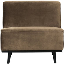 Laden Sie das Bild in den Galerie-Viewer, STATEMENT 1-SEATER ELEMENT VELVET TAUPE